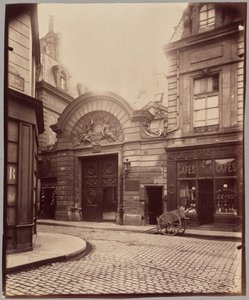 Hôtel des Ambassadeurs de Hollande, 47 rue Vieille-du-Temple alkotó: Eugène Atget