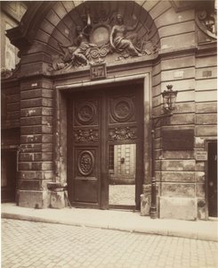 Hôtel des Ambassadeurs de Hollande, 47 rue Vieille-du-Temple alkotó: Eugène Atget