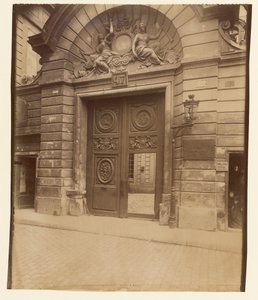 Hôtel des Ambassadeurs de Hollande, 47 rue Vieille-du-Temple alkotó: Eugène Atget