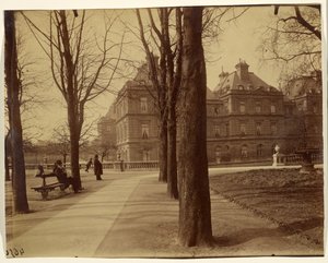Luxembourg-kert alkotó: Eugène Atget