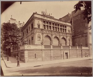 Maison François, Cours-la-Reine alkotó: Eugène Atget