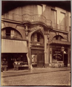Ház a Rue Saint-Jacques utcában alkotó: Eugène Atget