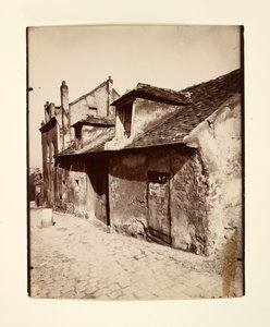 [Montmartre] Musette-ház alkotó: Eugène Atget