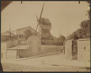 Moulin de la Galette alkotó: Eugène Atget
