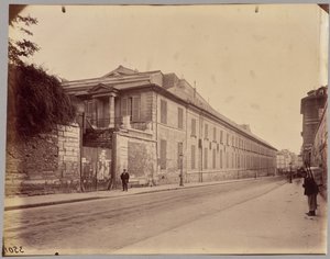 Természettudományi Múzeum, rue Geoffroy Saint-Hilaire alkotó: Eugène Atget