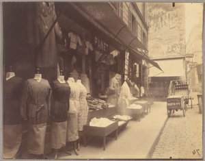 Rue Mouffetard alkotó: Eugène Atget