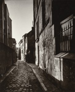 Rue St. Rustique, 1922. március alkotó: Eugène Atget