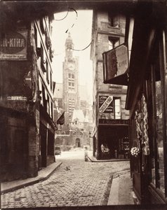 Montagne Sainte-Geneviève utca alkotó: Eugène Atget