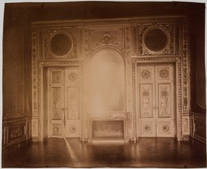 Nappali, a Hôtel de Lauzun belső tere alkotó: Eugène Atget