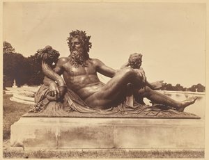 [Bacchus szobra, Versailles] alkotó: Eugène Atget