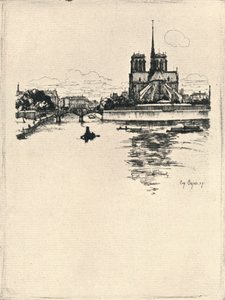 A Notre Dame apszisa, 1915