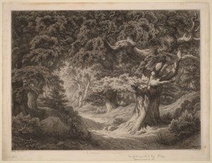 A Charlemagne, Fontainebleau erdeje alkotó: Eugene Bléry