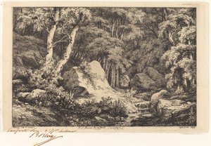 A hiba szakadékában, Auvergne (Az auvergne-i szakadék) alkotó: Eugene Bléry