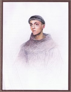 Egy fiatal barát, 1919 alkotó: Eugene Burnand