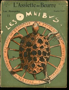„” „L’Assiette au Beurre”” borítója, 93. szám, Szatirikus színekben alkotó: Eugene Cadel