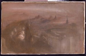 Aurora (olaj, vászon) alkotó: Eugène Carrière