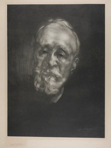 Puvis de Chavannes portréja alkotó: Eugène Carrière