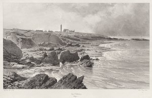 St. Mathieu-fok, 1846. alkotó: Eugene Ciceri