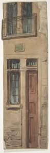 Színpadi díszlet az Opérában, Párizs, 1830-90. alkotó: Eugene Ciceri