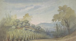Színpadi díszlet az Opérában, Párizs, 1830-90.