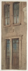 Színpadi díszlet az Opérában, Párizs, 1830-90. alkotó: Eugene Ciceri