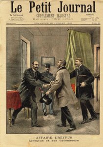 Le Petit Journal a Dreyfus-ügyről, 1899.