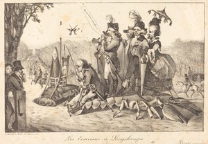 Crayfish at Longchamps, 1822. Alkotók: Eugene Delacroix, Charles Etienne Pierre Motte. alkotó: Eugene Delacroix, Charles Etienne Pierre Motte