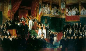 I. Lajos Fülöp királyi esküt tesz a képviselőház előtt, 1830. augusztus 9.