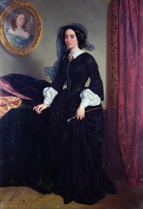 Marie Deveria portréja, 1856