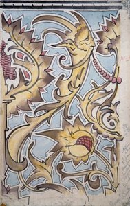 Gobelin motívumok a párizsi grófnő lakosztályának nagyterméhez, Arany szoba, Chateau d