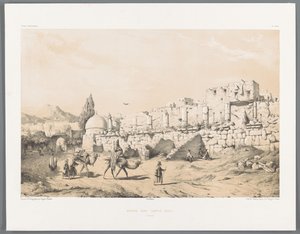 Anahita templomának romja Kangavarban Ruins d