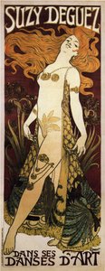 Suzy Deguez, 1905 alkotó: Eugene Grasset