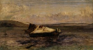 A csónak alkotó: Eugene Isabey