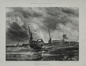 Apály, 1831. alkotó: Eugene Isabey