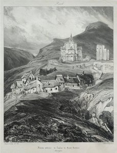 Festői és romantikus utazások az ókori Franciaországban, Auvergne..., 1831. alkotó: Eugene Isabey