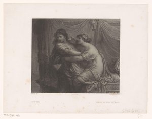József és Potifár felesége Joseph et Putiphar (cím a tárgyon) Ókori és kortárs művészek (sorozat címe) Les artistes anciens et modernes (sorozat címe)