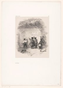 Gyerekek a fal előtt Les Artistes (cím a tárgyon) Souvenirs d