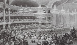 A Grand Bal Masque az Operában (metszet)