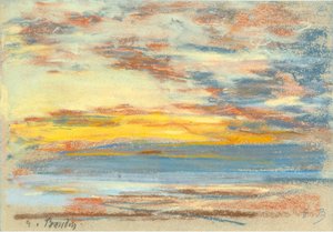 Partvonal és égbolt, c. 1890.