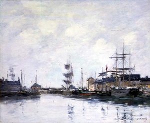 A Fecamp-medence alkotó: Eugene Louis Boudin