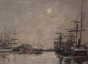 A Barre medencéje, Le Havre alkotó: Eugene Louis Boudin