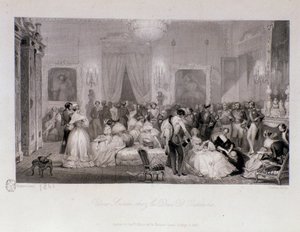 Társas est Orléans hercegével (Ferdinand-Philippe vagy Ferdinand Philippe d