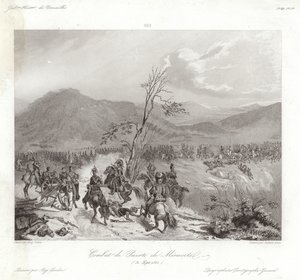 Puerto de Miravete-i harc alkotó: Eugene Louis Lami