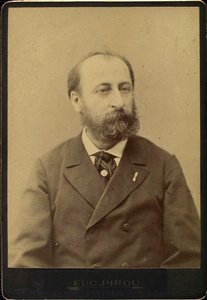 Camille Saint-Saens francia zeneszerző, karmester, orgonaművész és zongoraművész, 19. század vége
