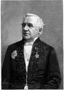 Felix Hippolyte Larrey báró (1808-1895), francia sebész, a Tudományos Akadémia és az Orvostudományi Akadémia tagja portréja alkotó: Eugene Pirou