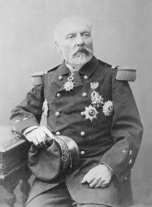 Hyacinthe Laurent Théophile Aube portréja alkotó: Eugene Pirou