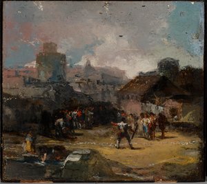 A rudak játéka alkotó: Eugenio Lucas Velázquez