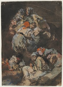 Ábrák, 1850-1860. alkotó: Eugenio Lucas Velázquez