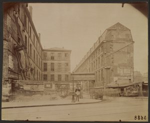 Volt Hôtel Dieu alkotó: Eugène Atget