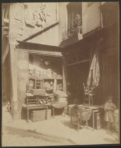 Brocanteur, Un Coin de la Rue Beaubourg, 8 (4) alkotó: Eugène Atget